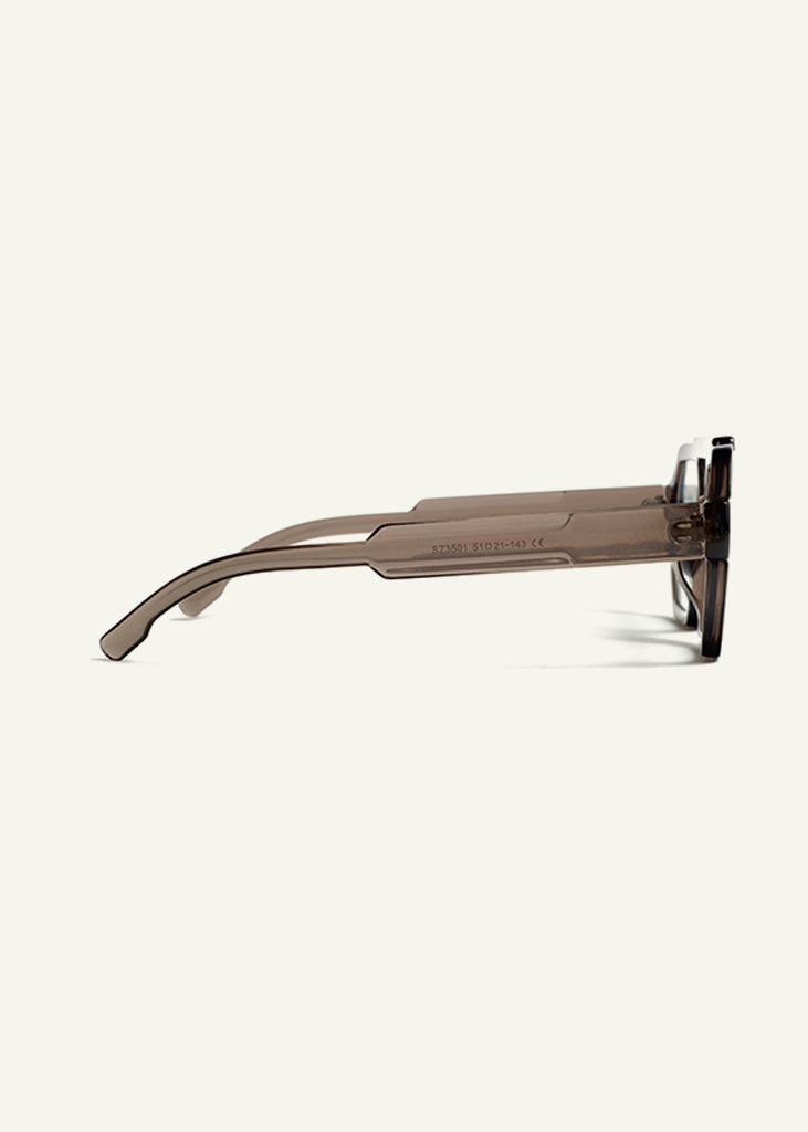 sybaria; sybaria sunglasses; LUGANO sunglasses (GRAY & LIGHTBLUE); Aviator Geometric; Aviator Geometric luxury; premium unisex eyewear; ultralight polycarbonate eyewear; Lightblue UV400 lenses; high fashion eyewear; chromotherapy eyewear;