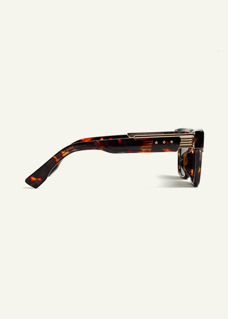 sybaria; sybaria sunglasses; SANT'ANDREA sunglasses (HAVANA & GREEN); Wayfarer; luxury Wayfarer; premium unisex eyewear; ultra-lightweight polycarbonate eyewear; Green UV400 lenses; high fashion eyewear; chromotherapy eyewear;
